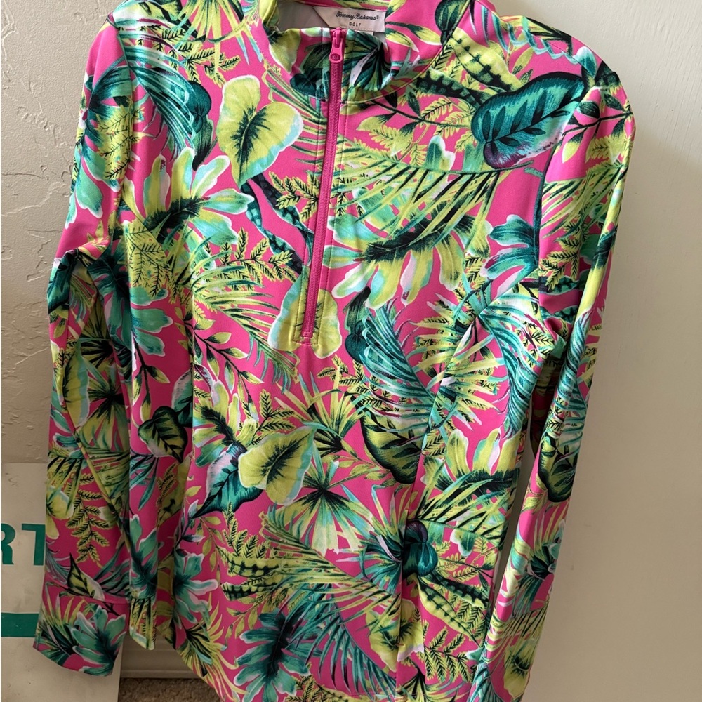 Tommy Bahama golf pullover medium